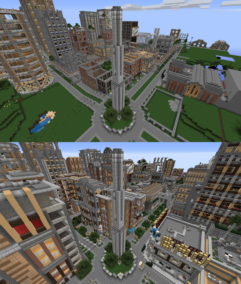 Illustration for article titled Years of Work in Minecraft, As Told in GIFs